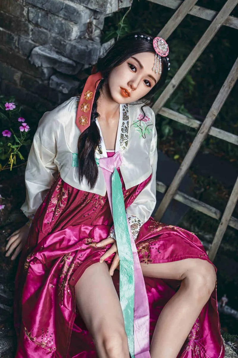 Cosplay Sexpuppe mit Silikonkopf Jin – 163cm / 5ft4 G-Körbchen – Erstaunlich Lebensecht