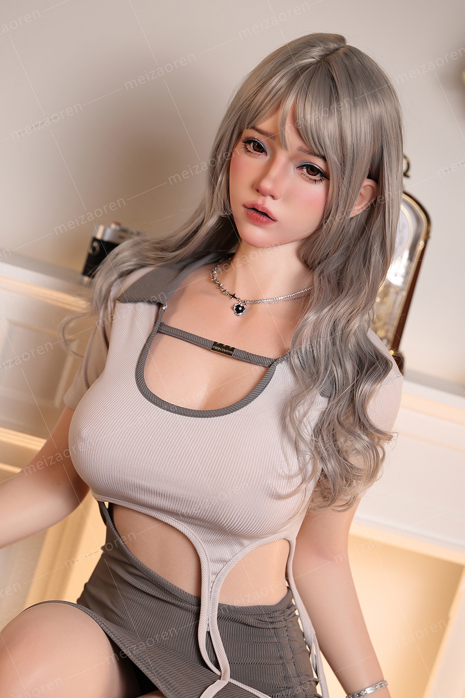 168CM Silikonpuppe Natalie | Elegante Kurven | Real Feel 38KG