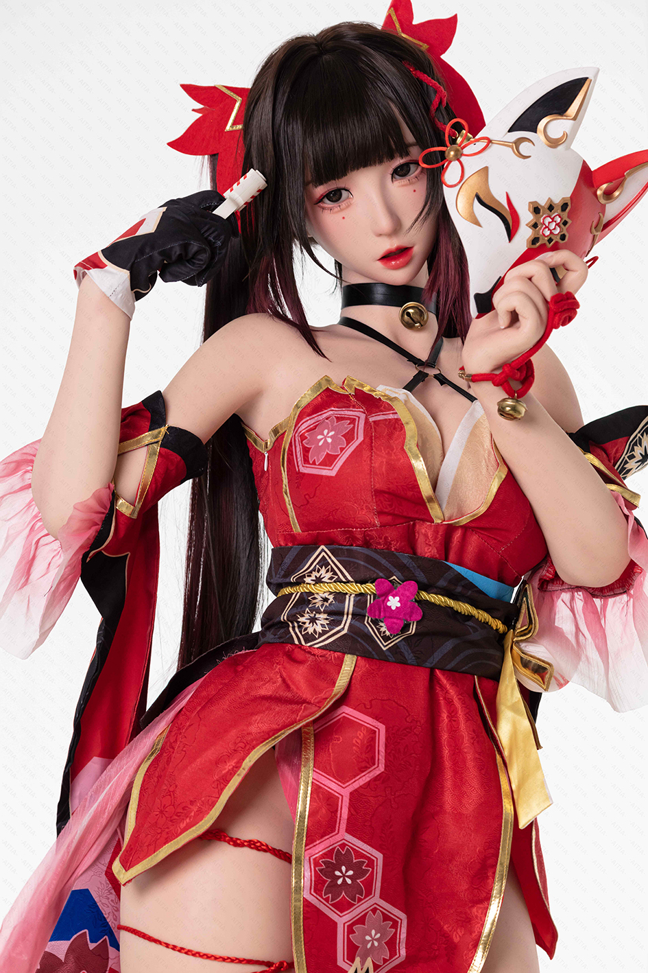 Lara 155cm Realistische Silikon Sexpuppe | Zierliche Kurven | A-Cup