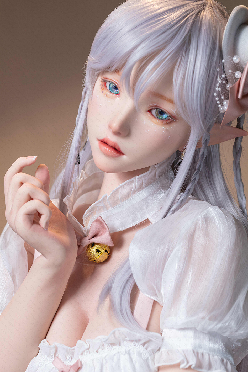 Jocelyn 155cm Realistische Silikon Sexpuppe | Zierliche Kurven | A-Cup